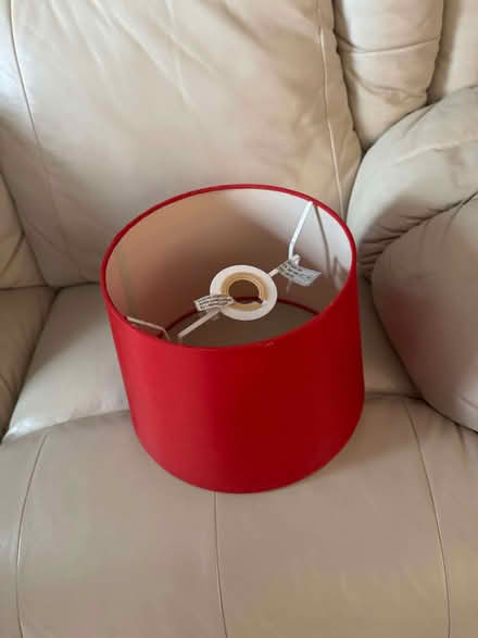 Photo of free Red Lamp Shade (Carlisle CA3) #2