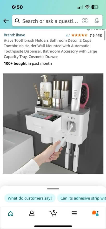 Photo of free Bathroom toothbrush holder (North Road, Islington (N7 9)) #4