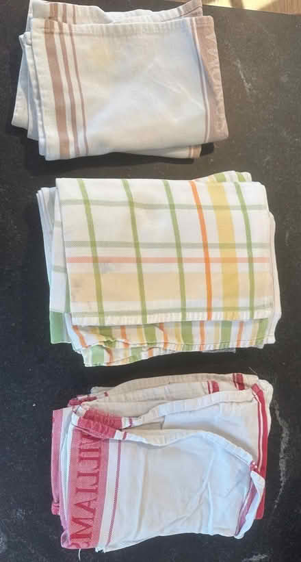 Photo of free Dish towels x 14 (Winchester MA) #1
