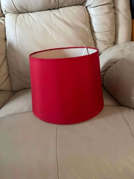 Photo of free Red Lamp Shade (Carlisle CA3) #1