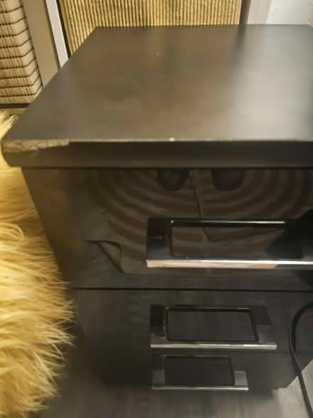 Photo of free Black Glossy Chest of Drawers (Streatham) #2