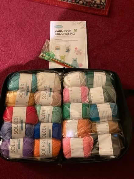 Photo of free 20 balls of acrylic wool - unused (Boswall EH5) #1