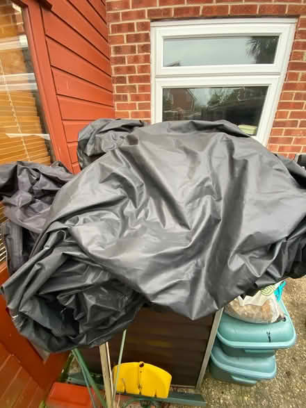 Photo of free 2 Seater Swing Seat Cover - Black (Denvilles Havant) #2