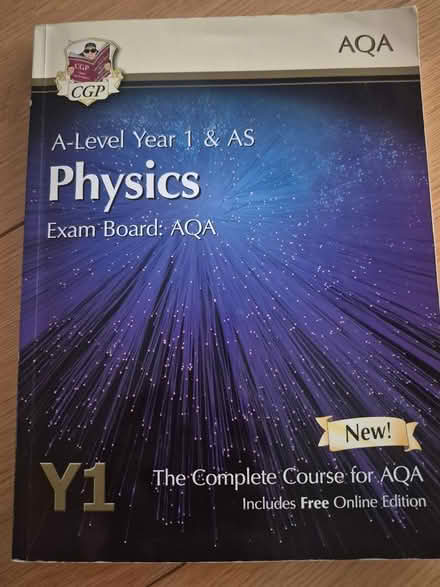 Photo of free Physics AQA A level year 1 and AS (Friern Barnet N11) #1