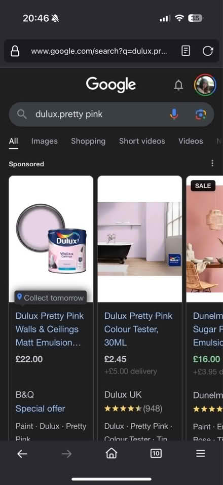 Photo of free Dulux pretty pink paint (Hackney Downs E5) #3