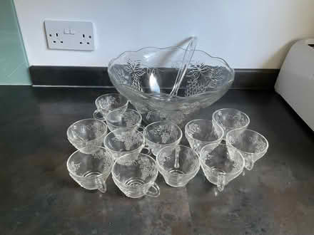 Photo of free Punch bowl and glasses (Chalfont St Giles HP8) #1