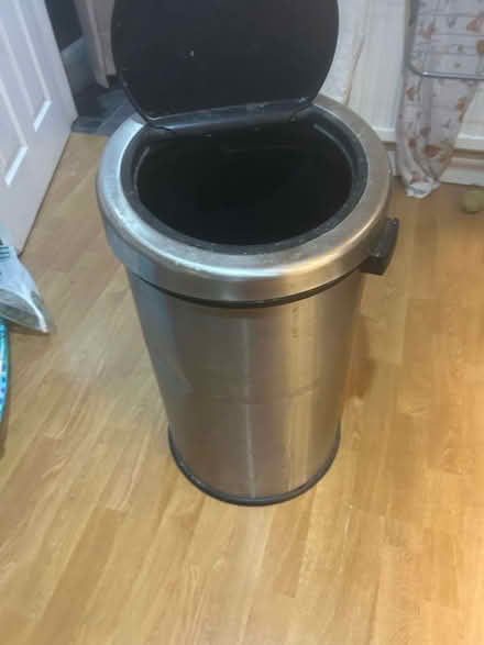 Photo of free Metal kitchen bin, old and grubby! (Peachcroft OX14) #1