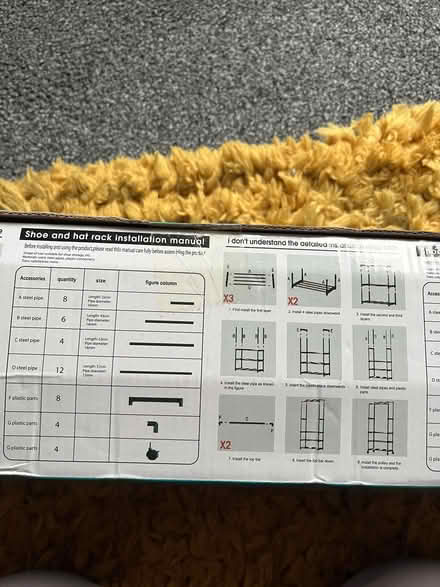 Photo of free Coat and shoe rack (Tilekiln TN38) #1