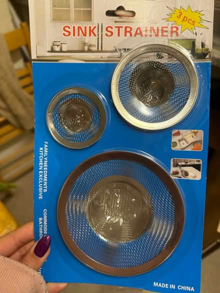 Photo of free Sink strainers (Hackney Downs E5) #1