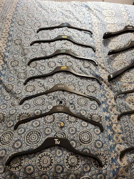 Photo of free Plastic coat hangers (Dronfield S18) #2