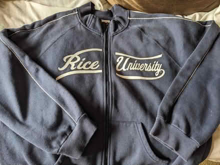 Photo of free Rice university jacket (Missouri City) #1