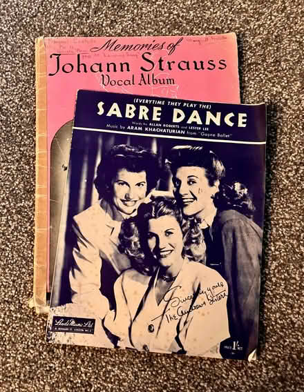 Photo of free Sheet music for voice & piano (Cookley DY10) #2