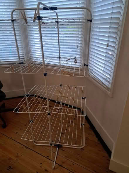Photo of free Clothes drying rack (W4 5sb) #1
