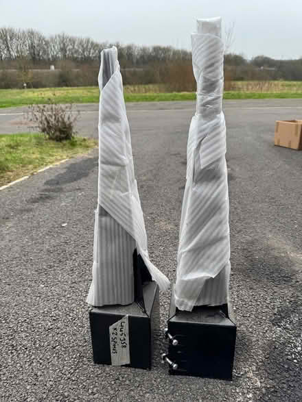 Photo of free 2 x heavy duty fence post spikes (BA11 5) #1