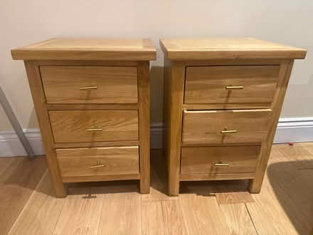 Photo of free Oak bedside tables (Leytonstone) #3