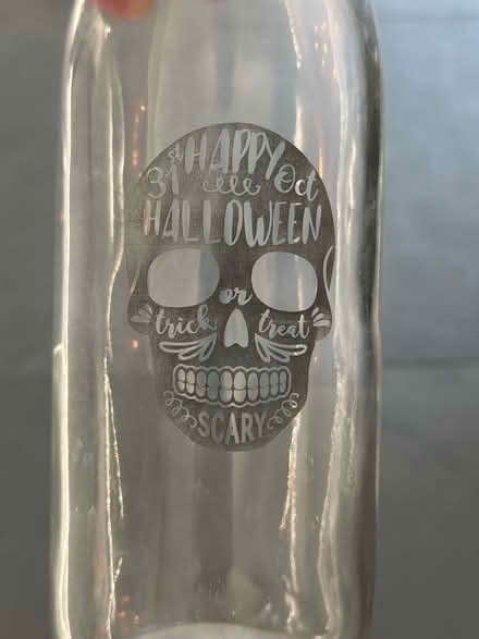 Photo of free Halloween glass bottle (SW2) #1