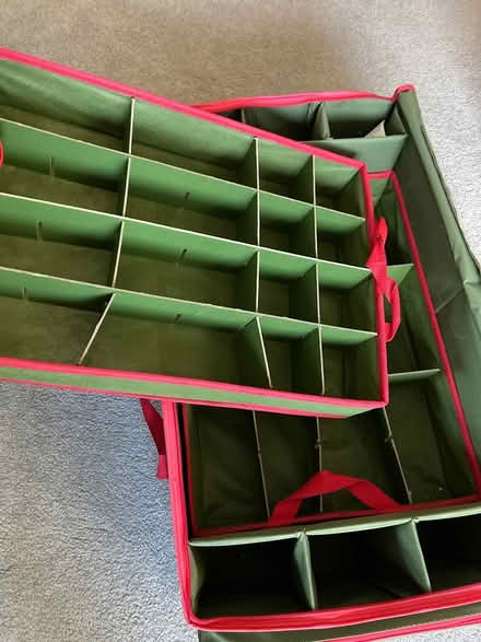 Photo of free Ornament storage container (north Downers Grove) #2