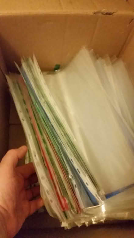 Photo of free A4 punched pockets (NG10) #1