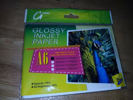Photo of free inject paper pack (Gatley SK8) #1