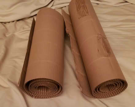 Photo of free Two rolls of corrugated cardboard (Centertown) #1