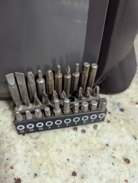 Photo of free Drill & screw set black as per photos (Grangeway area NN10) #3