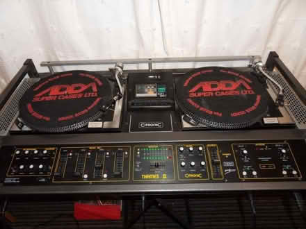 Photo of free Twin record deck with case. (Fulwood PR2) #2