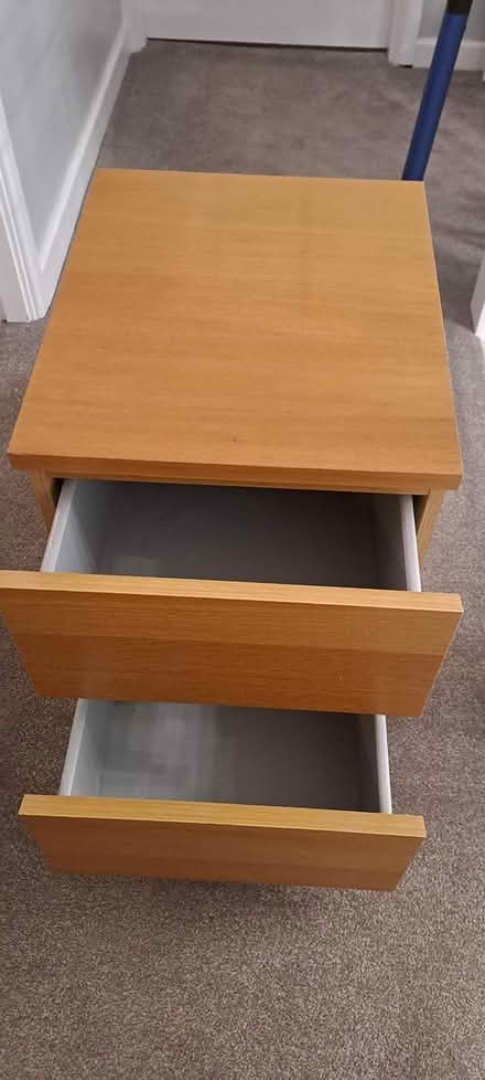Photo of free Ikea Malm 2 drawer chest - Brown (Pratts Bottom) #2
