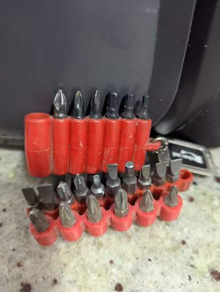 Photo of free Screw & flat head screwdriver set red (Grangeway area NN10) #2