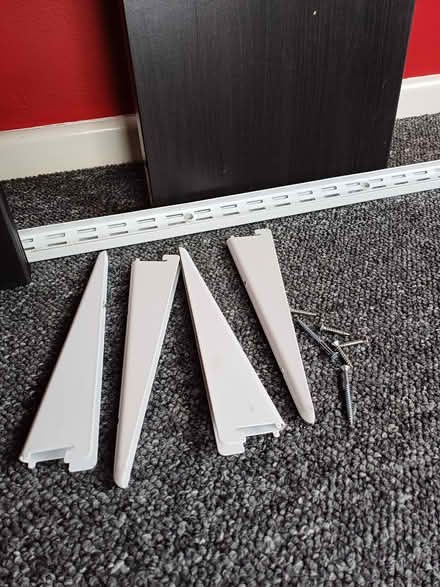 Photo of free Black wall shelves (Hemel hempstead) #2
