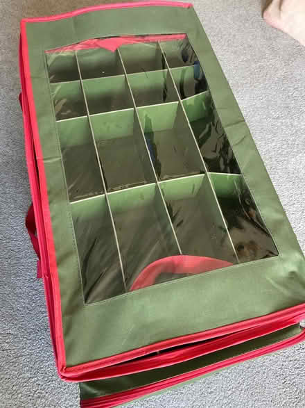 Photo of free Ornament storage container (north Downers Grove) #1