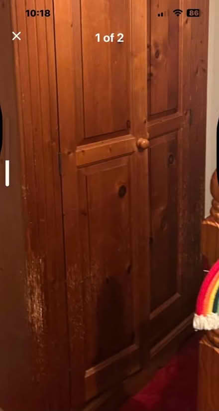 Photo of free Pine wardrobe (Seatonville NE25) #3