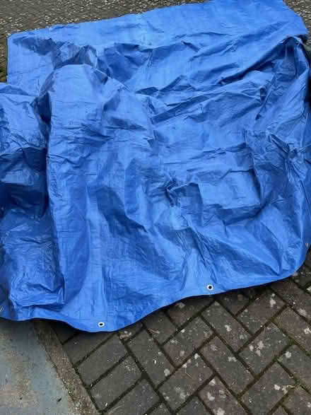 Photo of free Tarpaulin 3m x 4m approx (Melbourn SG8 near Royston) #1