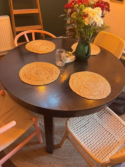 Photo of free Black Round Table (Dublin 8) #1