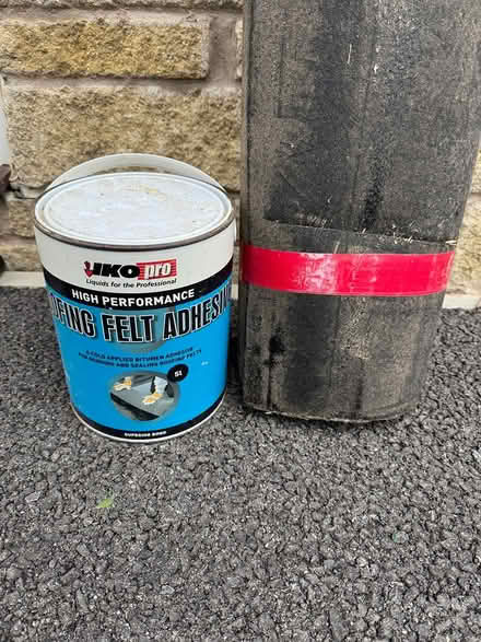 Photo of free Roofing felt (10m) & felt adhesive (BA11 5) #2