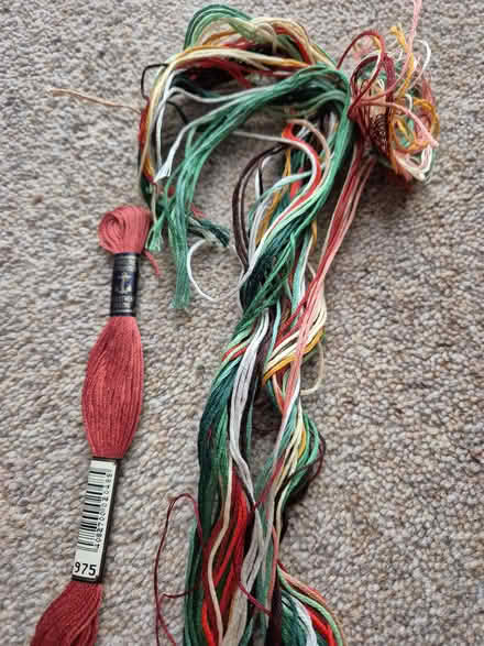 Photo of free Embroidery thread (Morden Park) #1