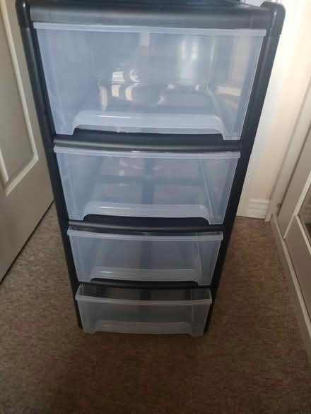 Photo of free Plastic storage drawers (Briarhill) #1