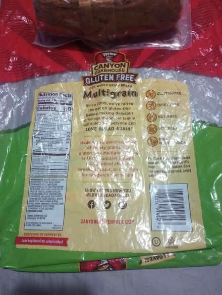 Photo of free loaf of gluten-free bread (Calverton area, Silver Spring) #2