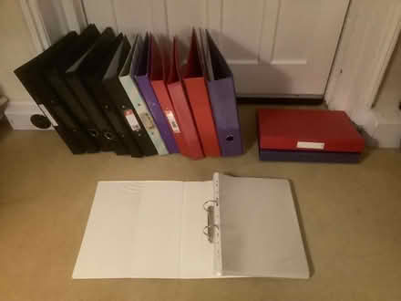 Photo of free A4 two-ring and four-ring folders (St John's TN13) #1