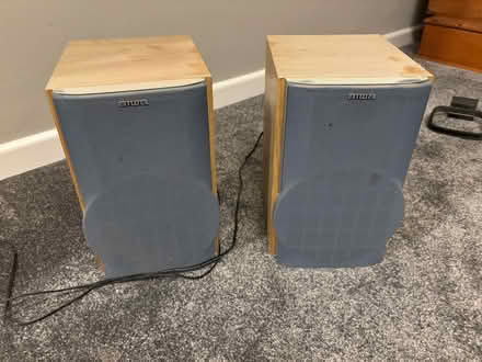 Photo of free Pair of speakers (upper hale, farnham) #1