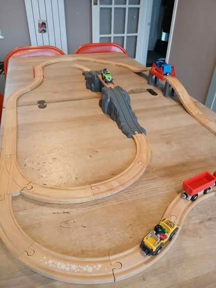 Photo of free HUGE wooden train set (MK4) #1