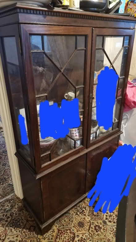 Photo of free Antique wooden cabinet heston (TW5) #1