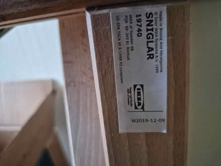 Photo of free Toddler bed (Dun Laoighaire) #2