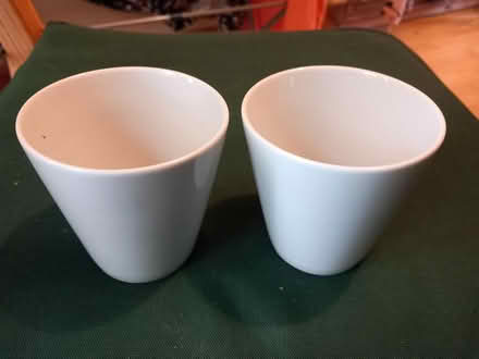 Photo of free 2 small ceramic pots (Trowbridge hilperton BA14 7) #1
