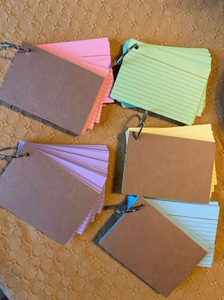 Photo of free Flashcards (Benslow SG5) #1