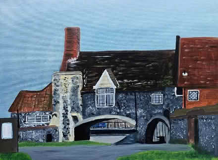 Photo of free Pulls Ferry Oil Painting (Rackheath NR13) #1