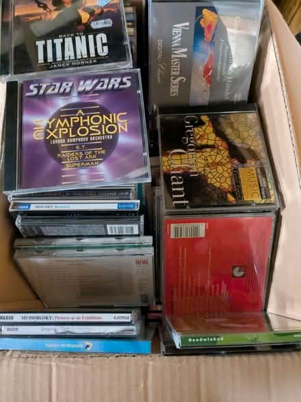 Photo of free Box of CDs (TA1) #1
