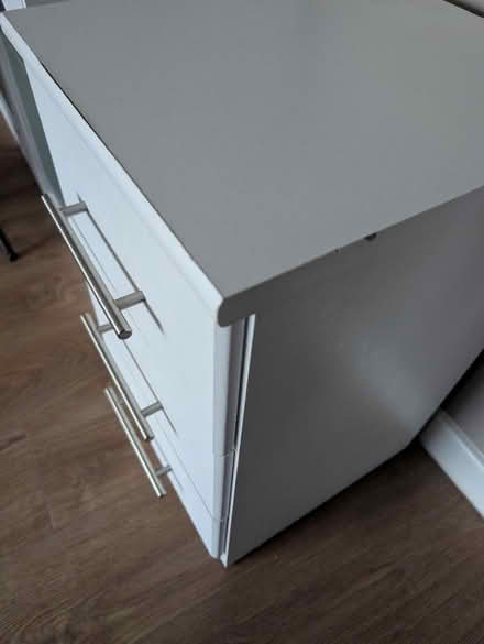 Photo of free Three drawer bedside table (Fareham PO15 5) #2