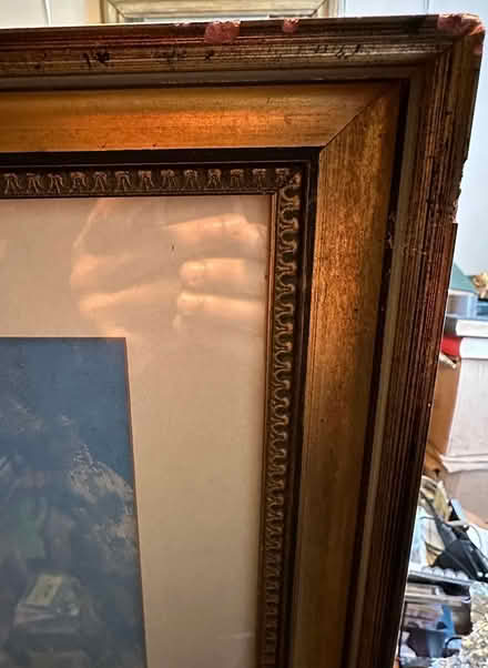 Photo of free Large print in damaged frame (Finsbury Park N4 2QQ) #3