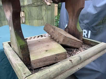 Photo of free Wood bird / insect house on stand (BT10) #3
