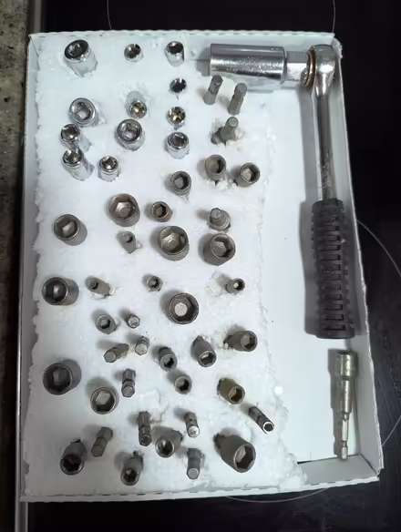 Photo of free Basic Home made socket set with adjustable hand driver (Grangeway area NN10) #2